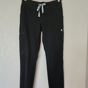 Figs XXS Yola Skinny Black Scrub Pants